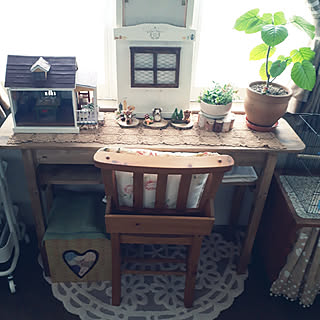 机/DIY リメイク/ハンドメイド/雑貨/端材で製作...などのインテリア実例 - 2019-12-26 13:20:29