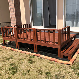 ウッドデッキ シンプルモダンのインテリア実例 Roomclip ルームクリップ