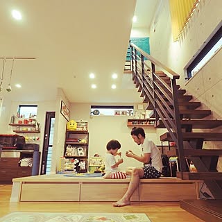 スケルトン階段 小上がり和室のインテリア実例 Roomclip ルームクリップ