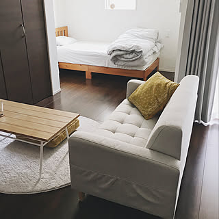 リビング/一人暮らし/1人暮らし/ひとり暮らし/1K...などのインテリア実例 - 2019-02-12 16:19:38