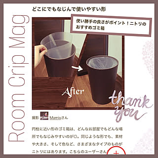 壁/天井/生活感をなくしたい/暮らしのアイデア/クリアファイル活用/ゴミ箱...などのインテリア実例 - 2019-02-21 21:28:41