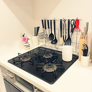 キッチン/オープンキッチン/二階リビング/注文住宅/花のある暮らし...などのインテリア実例 - 2020-01-22 21:16:28