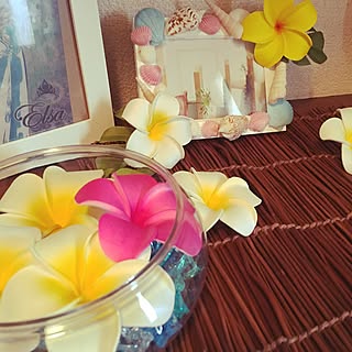 100均 ハワイアンのインテリア実例 Roomclip ルームクリップ