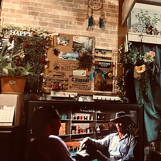 部屋全体/vintage/感謝/No Green No Life/ねこと暮らす...などのインテリア実例 - 2019-03-23 01:44:40