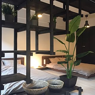 ベッド周り/RC九州支部に入部するため頑張る!/localbed/TENJIN KITA/無印良品/植物...などのインテリア実例 - 2015-11-01 10:21:30