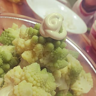 キッチン/栄養を摂る/料理もインテリアの一部/ロマネスコ/いいね&フォローありがとうございます☆...などのインテリア実例 - 2016-12-18 19:21:45