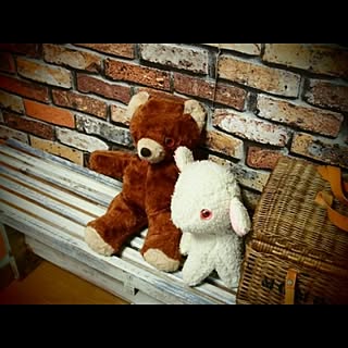 ヴィンテージぬいぐるみのインテリア実例 Roomclip ルームクリップ