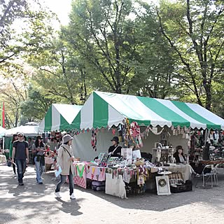 earth garden クラフトフェア/happy bridge/ハンドメイド/泥市/代々木公園...などのインテリア実例 - 2014-10-27 17:23:20