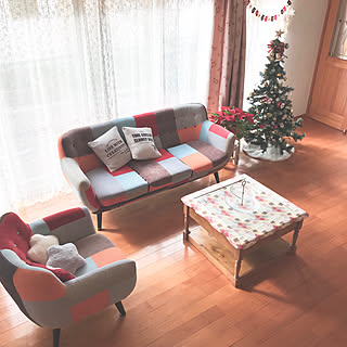 リビング/クリスマス/クリスマスツリー/Francfranc/ソファ...などのインテリア実例 - 2017-12-18 14:02:04