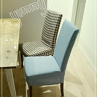 チェアカバー ハンドメイドのインテリア実例 Roomclip ルームクリップ