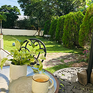 庭 コーヒータイムのインテリア実例 Roomclip ルームクリップ