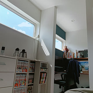 寝室 書斎スペースのインテリア実例 Roomclip ルームクリップ