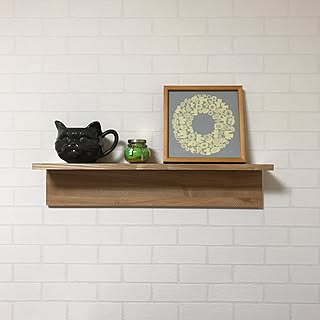 棚/バーズワーズ/Afternoon Tea/ウォールシェルフ/ニトリのインテリア実例 - 2017-02-07 21:03:43