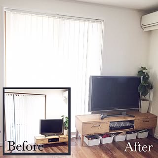 テレビボード 掃き出し窓のインテリア実例 Roomclip ルームクリップ