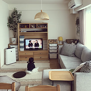 ダイニングからの眺め/赤ちゃんのいる暮らし/マンション暮らし/IKEA/ニトリのフェイクグリーン...などのインテリア実例 - 2018-01-26 11:21:17