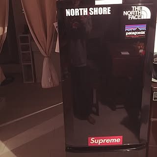 North Faceステッカーのインテリア実例 Roomclip ルームクリップ