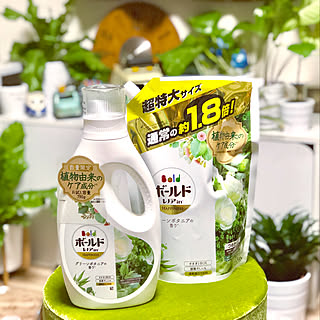 バス/トイレ/グリーンボタニアの香り/ボールド/洗濯洗剤/新商品買ったよ!...などのインテリア実例 - 2019-02-16 19:04:43