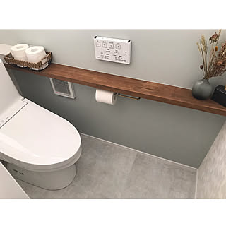 トイレの壁 トイレのアクセントクロスのインテリア実例 Roomclip ルームクリップ トイレの壁 トイレのアクセントクロスのインテリア実例 Roomclip ルームクリップ