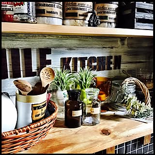 キッチン/ライクミックス/いいね、フォロー本当に感謝です♡/Insta→SOYURU-MAMA/男前とナチュラルMIX...などのインテリア実例 - 2017-04-06 10:52:06