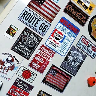 マグネット 自作マグネットのインテリア実例 Roomclip ルームクリップ