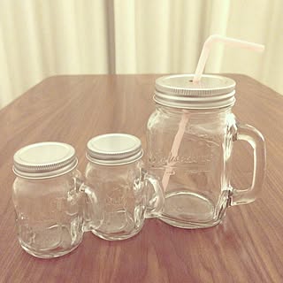 部屋全体/ドリンクジャー/キャンドゥ/うつくしまナチュラル愛好会♡/RC福島支部...などのインテリア実例 - 2015-09-04 21:59:13
