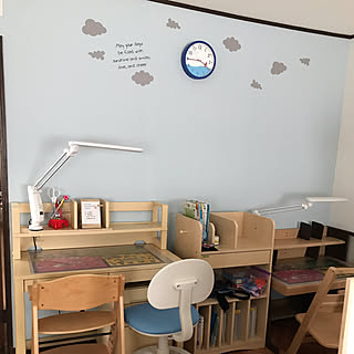 学習机 兄弟部屋のインテリア実例 Roomclip ルームクリップ 学習机 兄弟部屋のインテリア実例 Roomclip ルームクリップ