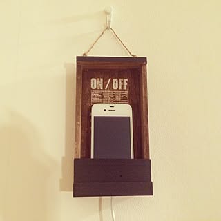 Diy スマホスタンドのインテリア 手作りの実例 Roomclip ルームクリップ