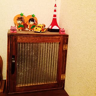 玄関/入り口/スキマスイッチ/フィギュアコーナー?/雑貨/いいね!コメント!うれしいです♥のインテリア実例 - 2015-04-22 21:00:29