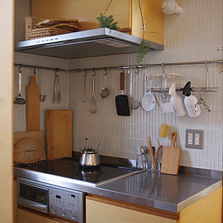 吊るすの大好き/吊るす収納/愛用品/わたしの愛用品/キッチンハンガー...などのインテリア実例 - 2019-03-19 21:37:42