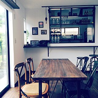 ダイニングテーブル ダブルデイのインテリア実例 Roomclip ルームクリップ