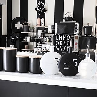 キッチン雑貨/モノトーンキッチン/IKEA/カインズホーム/IKEAのある暮らし...などのインテリア実例 - 2019-11-30 21:55:40