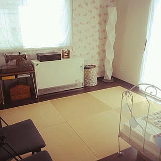部屋全体/和室改造計画中/まだ手付かず/アンティークベビーベッド/こんばんは**。のインテリア実例 - 2014-09-12 21:58:56