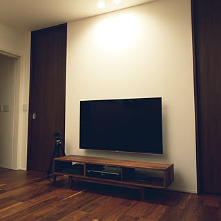 テレビ台 55インチのおしゃれなアレンジ 飾り方のインテリア実例 Roomclip ルームクリップ