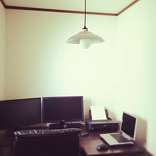 仕事部屋 シンプルが好きのインテリア実例 Roomclip ルームクリップ