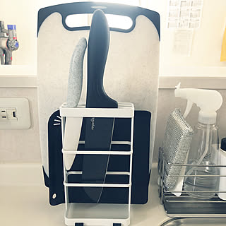 ダイソー 包丁スタンドの商品を使ったおしゃれなインテリア実例 Roomclip ルームクリップ