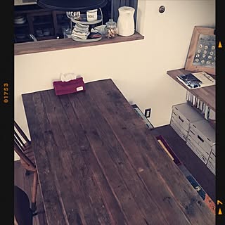 ダイニングテーブル ダブルデイのインテリア実例 Roomclip ルームクリップ