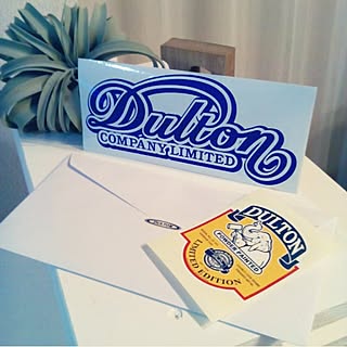 キッチン/DULTON/景品届きました~♥/DULTONステッカー♥/非売品♥...などのインテリア実例 - 2017-05-18 22:14:00