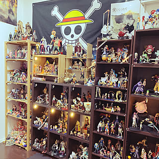 フィギュア ワンピースのインテリア実例 Roomclip ルームクリップ