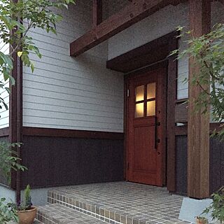 玄関/入り口/夕涼みのインテリア実例 - 2017-06-10 20:31:33