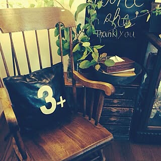 部屋全体/男前/白黒/ボタニカルのインテリア実例 - 2014-07-11 11:35:07