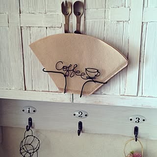 セリア 珈琲フィルターホルダーのインテリア実例 Roomclip ルームクリップ