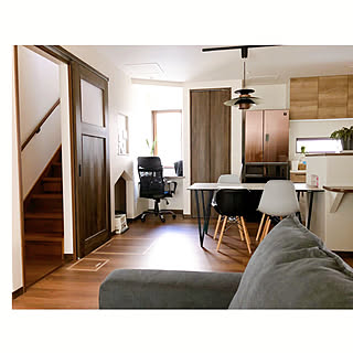 部屋全体/ワークスペース/シンプルモダン/LDK/パソコンコーナー...などのインテリア実例 - 2020-02-20 22:01:55