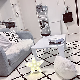 グレー 白のインテリア実例 Roomclip ルームクリップ