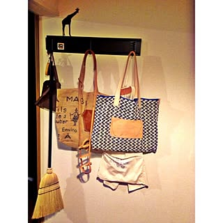 キッチン/お買い物バック/おばあちゃんちを目指して/ほうき/エプロン...などのインテリア実例 - 2014-01-31 18:44:13
