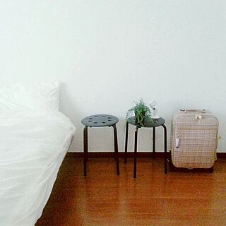 ベッド周り/スーツケース/フェイクグリーン/tsumori chisato/IKEA...などのインテリア実例 - 2014-06-03 13:32:39