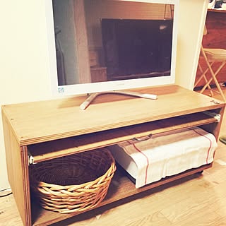 家具diy ラワン合板のインテリア 手作りの実例 Roomclip ルームクリップ