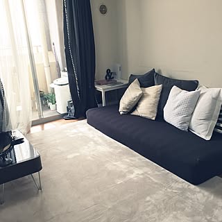 リビング/IKEA/モノトーン/ソファのインテリア実例 - 2016-03-05 16:00:39