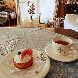 リビング/ヌワラエリア/紅茶大好き/ティータイム/レースのある暮らし...などのインテリア実例 - 2019-05-13 20:38:30