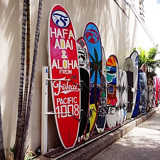 ベッド周り/カリフォルニアスタイル/家では、ありませんが♪/サーフボード/風景写真...などのインテリア実例 - 2016-06-19 09:55:18