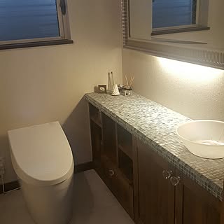 バス トイレ 作り付け収納棚のインテリア実例 Roomclip ルームクリップ